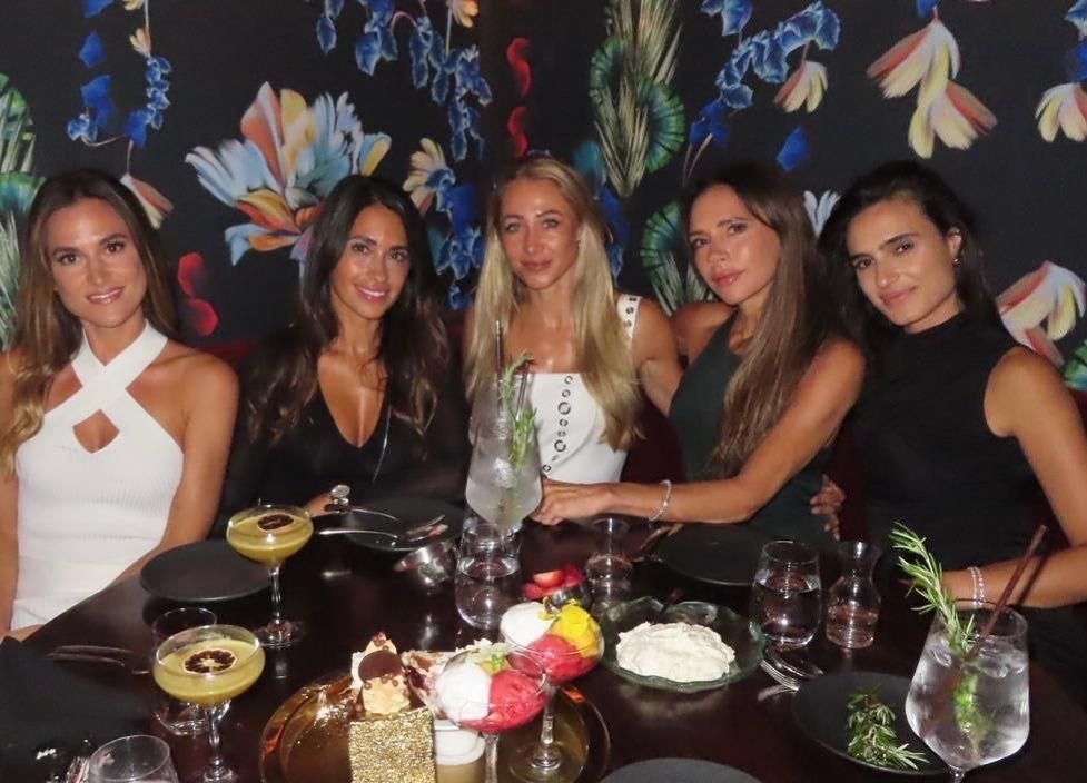 Antonela de fiesta en Miami 