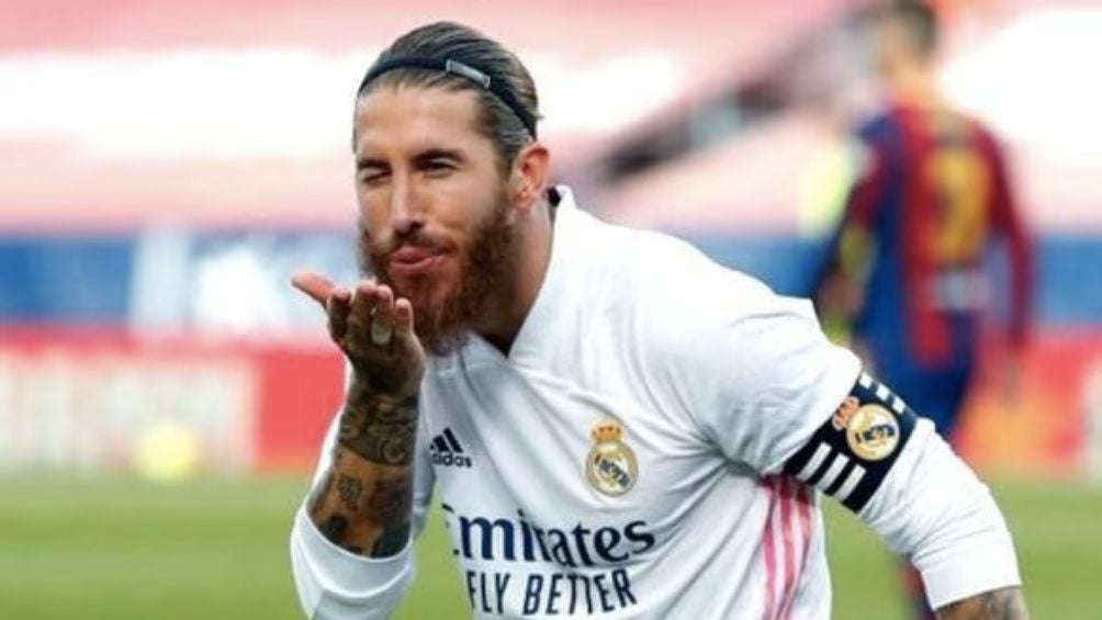 Ramos en su etapa con el Real Madrid