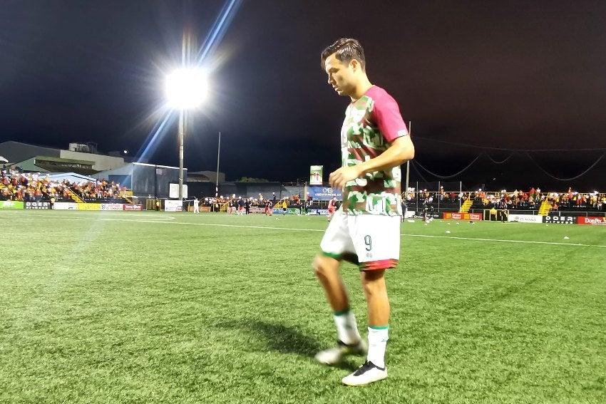 Cubo Torres previo a su debut en Costa Rica