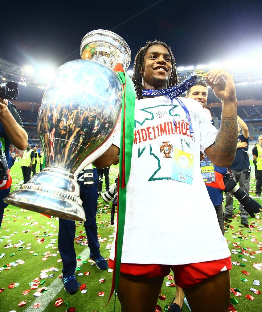 Sanches con la Selección de Portugal