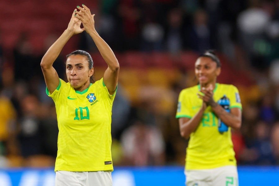 Marta jugó su 6to Mundial en Australia y Nueva Zelanda 2023