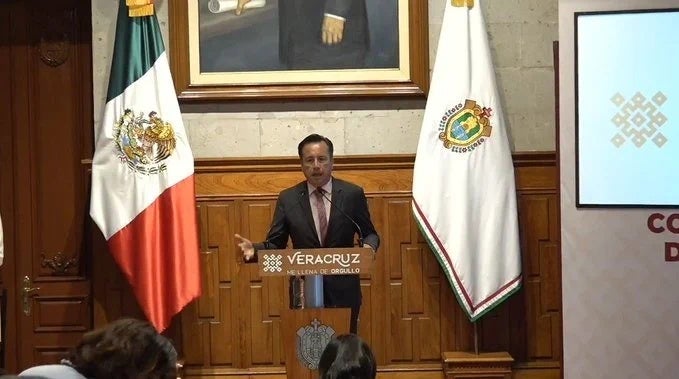 Cuitlahuac García, gobernador de Veracruz