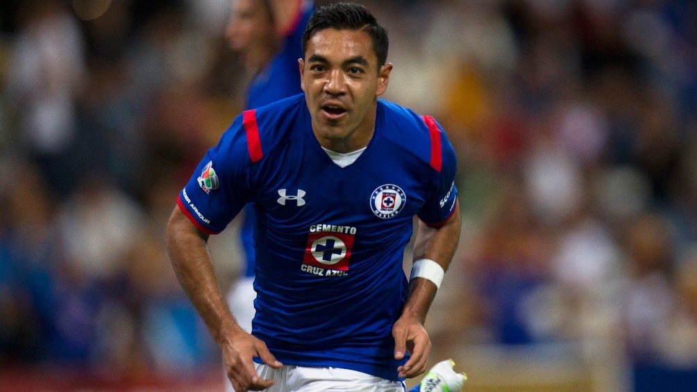 Marco Fabián ya vistió la playera de Cruz Azul