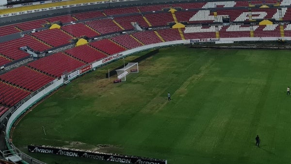 Estadio Jalisco previo al duelo entre Atlas y América Femenil