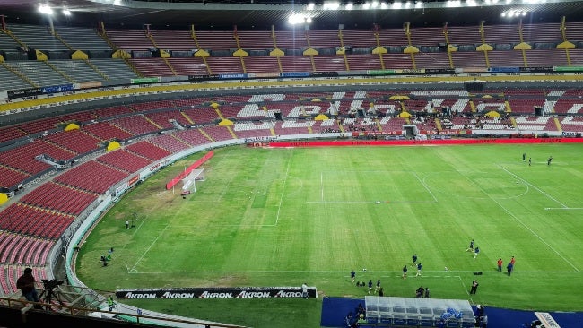 Estadio Jalisco previo al duelo entre Atlas y América Femenil