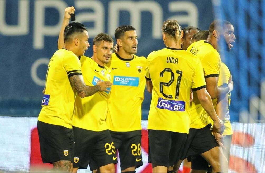 AEK logró imponerse en Croacia 