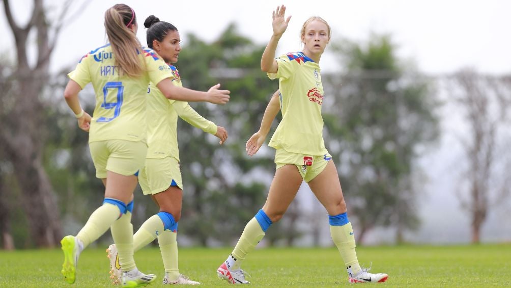 América Femenil goleó a Atlas y mantiene el paso perfecto en la Liga