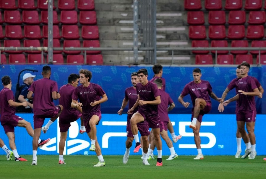 Sevilla previo a la Supercopa de Europa