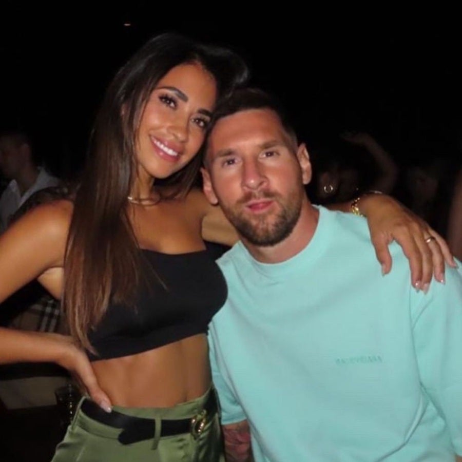 Messi con Antonela Roccuzzo