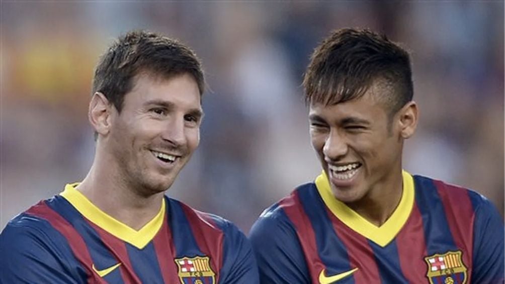 Neymar y Messi