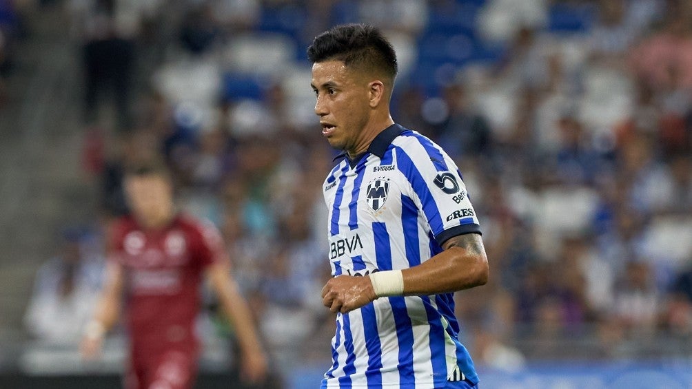 Maxi Meza llegó como refuerzo bomba de Rayados