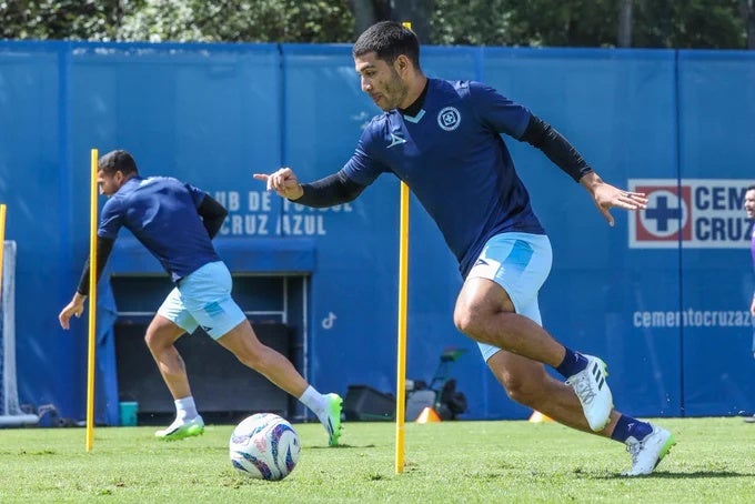 Entrenamiento de Cruz Azul 