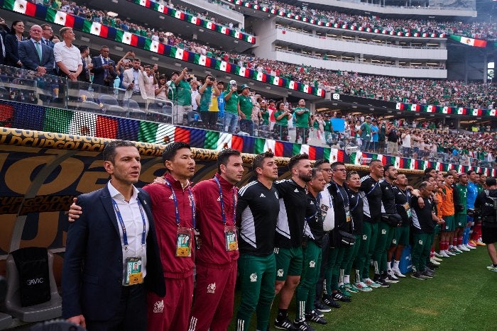 Jimmy Lozano previo al juego del Tri 