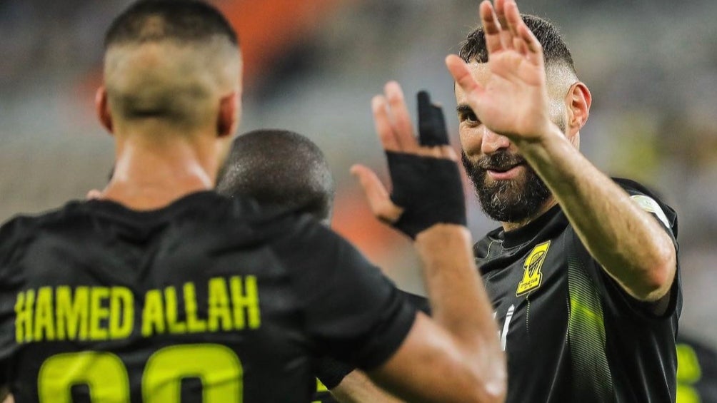 Benzema con el Al-Ittihad