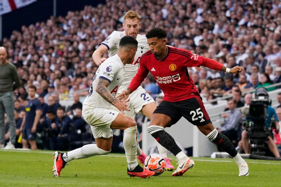 Tottenham venció 2-0 al Manchester United