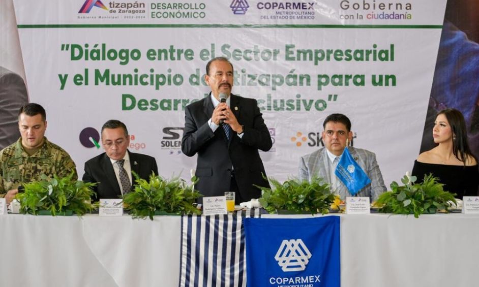 Dialogan Coparmex Metropolitano y Pedro Rodríguez para estrechar vínculos