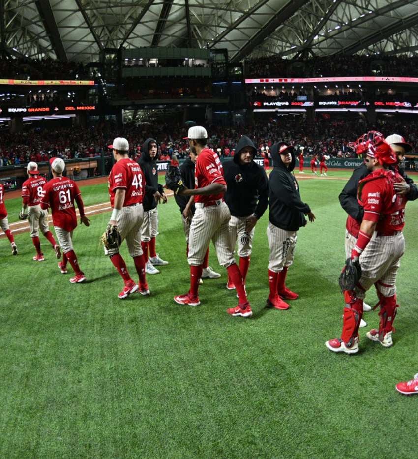 Diablos tras vencer a Pericos en el Juego 1