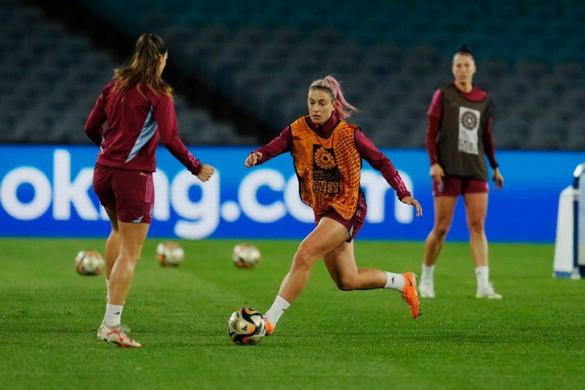 España Femenil previo a la Final 