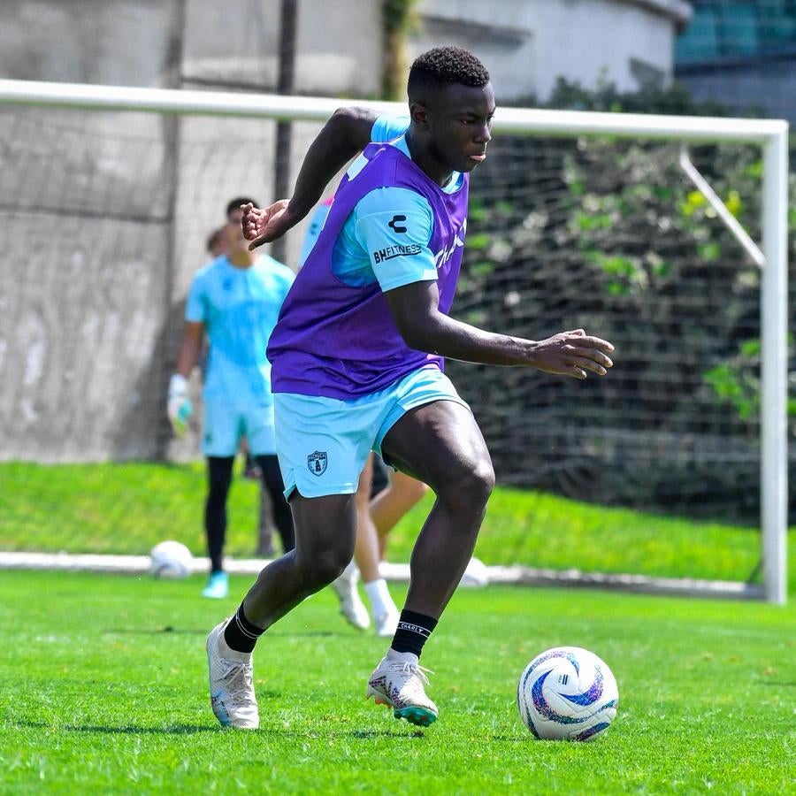 Entrenamiento del Pachuca 