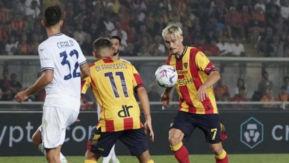 Lecce venció a la Lazio 