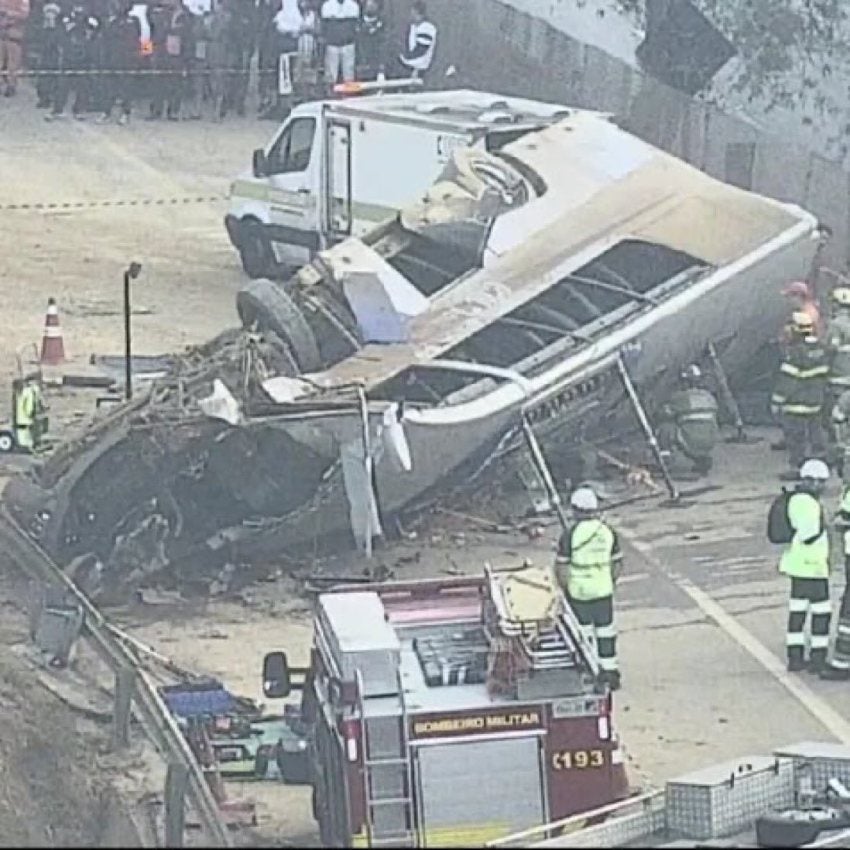 Accidente del autobús de aficionados del Corinthians