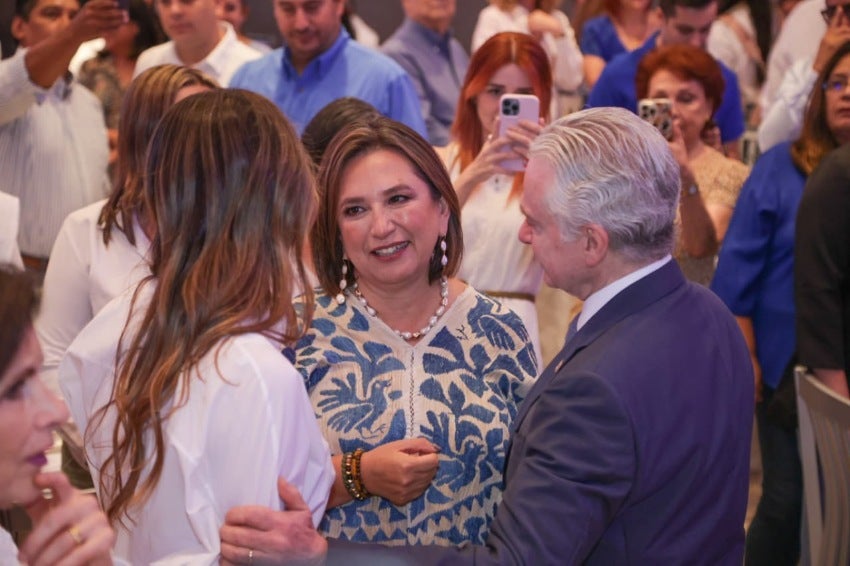 Xóchitl Gálvez, aspirante a la candidatura presidencial de México por el Frente Amplio Por México