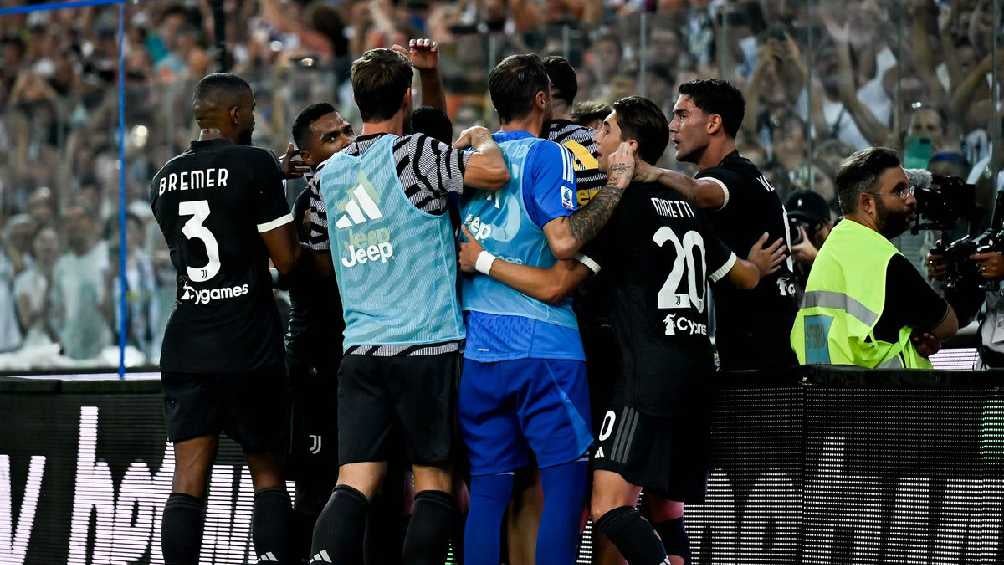 Juventus goleó al Udinese y consigue si primera victoria de la temporada 