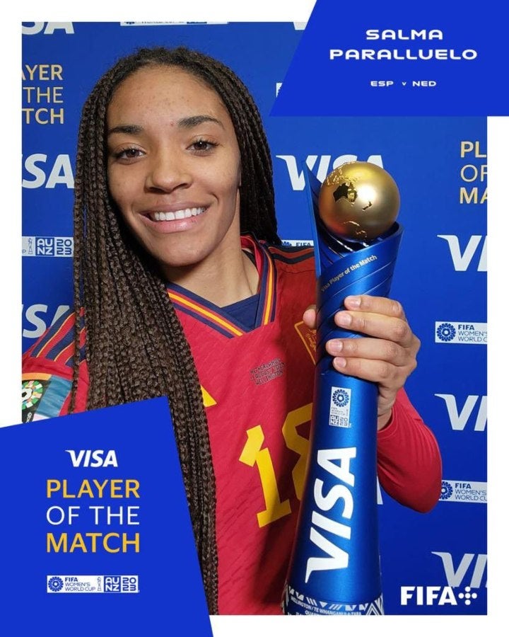 VISA entregó el 'Player Of The Match'