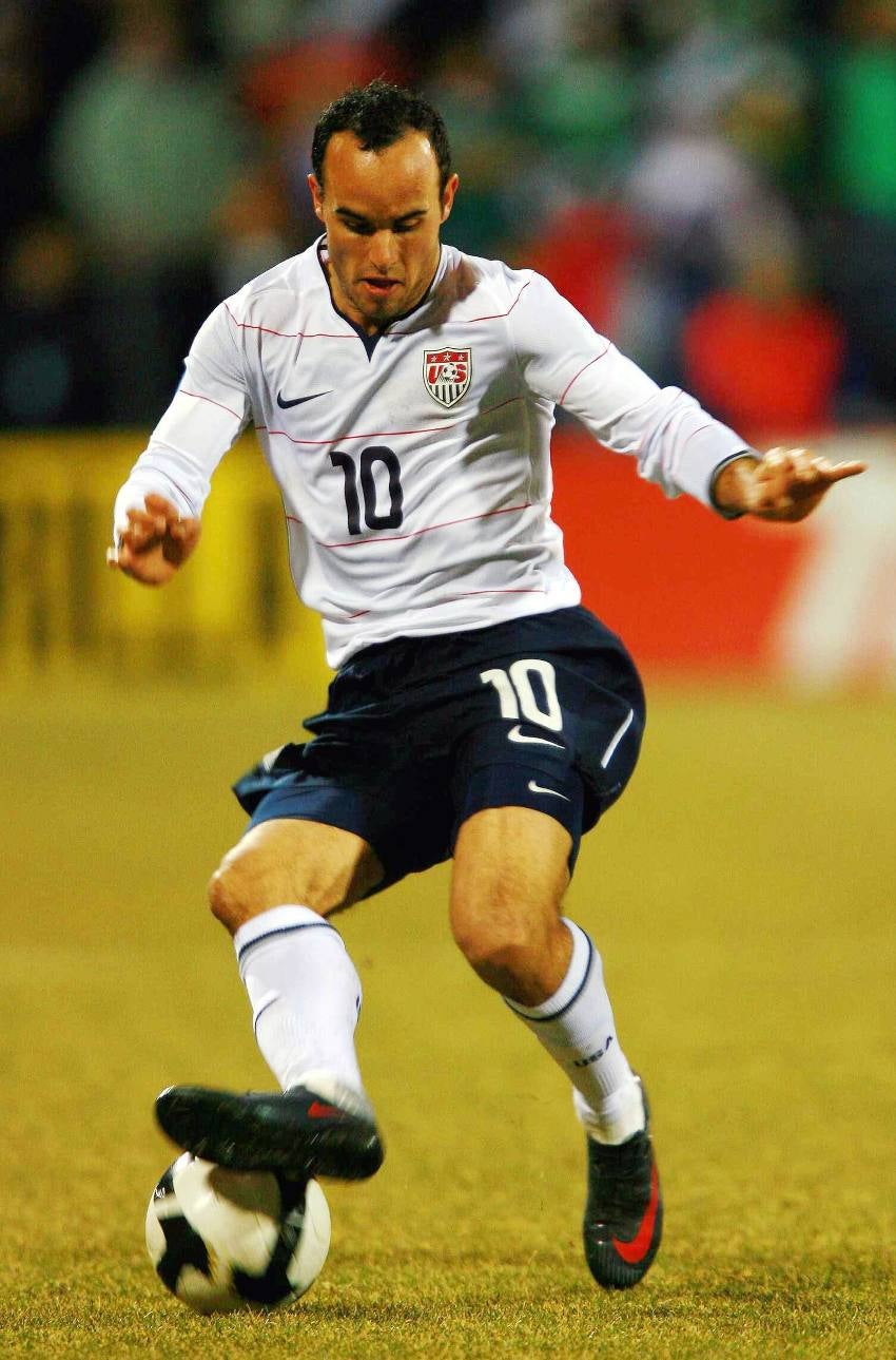 Landon Donovan cuando era futbolista profesional