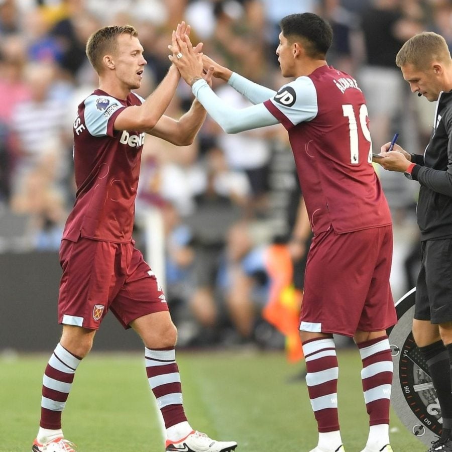 Debut de Edson Álvarez con el West Ham