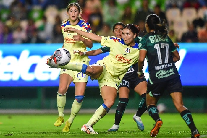 Kiana Palacios anotó el segundo gol de América