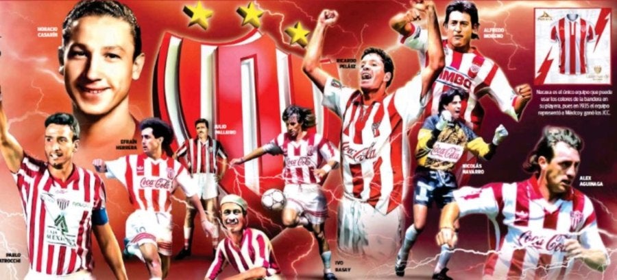 Figuras históricas del Necaxa