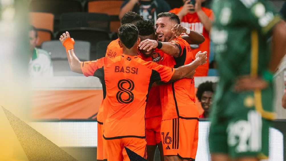 Houston Dynamo goleó a Portland Timbers; Héctor Herrera dio una asistencia