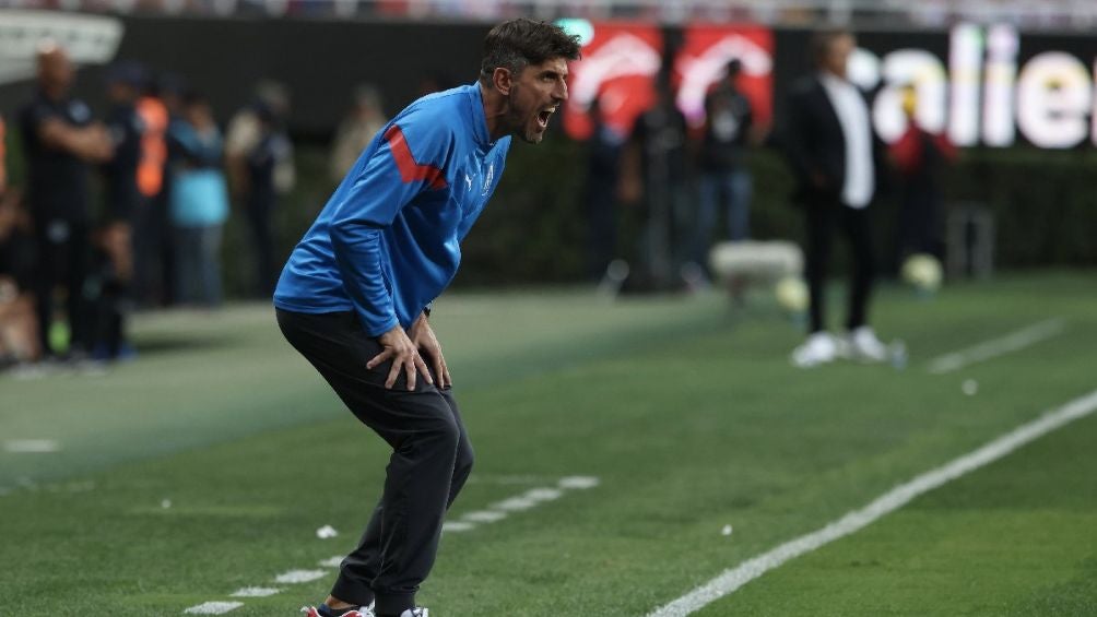 El entrenador serbio durante un partido ante Chivas