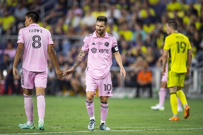 Messi tras el juego con el Inter Miami 