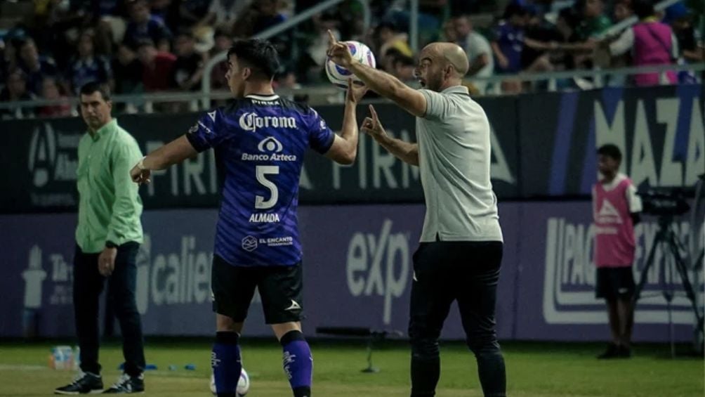 Arce durante el encuentro ante Mazatlán