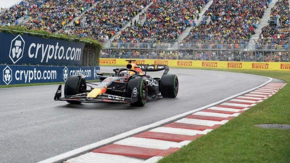 Max durante el Gran Premio de Canadá