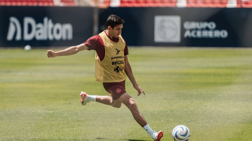 Atlético de San Luis durante un entrenamiento 