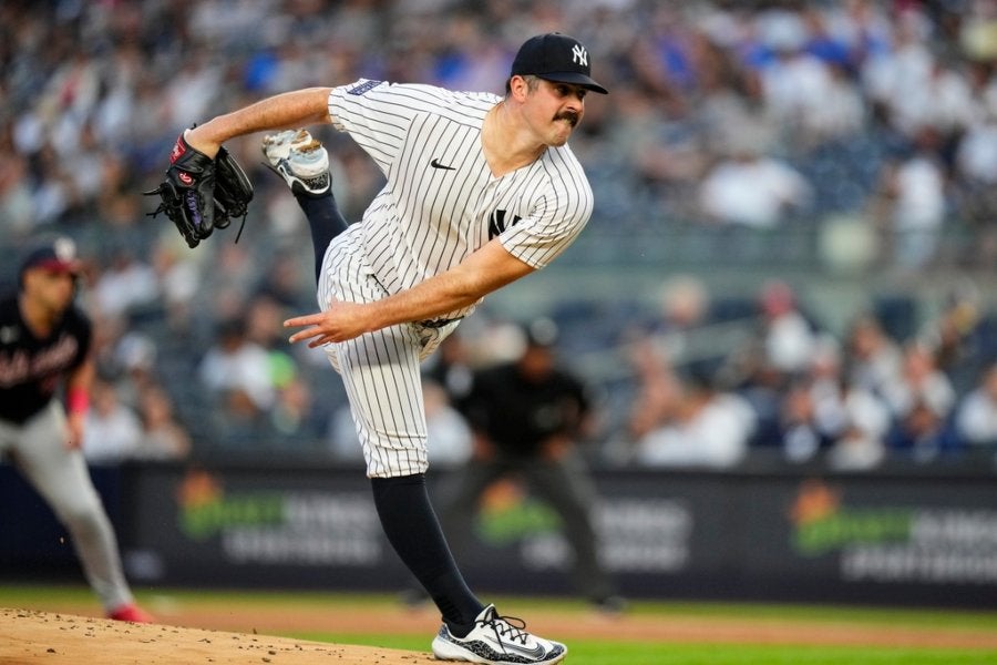 Carlos Rodón en el Yankee Stadium