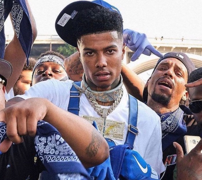 Blueface fue apuñalado en un gimnasio