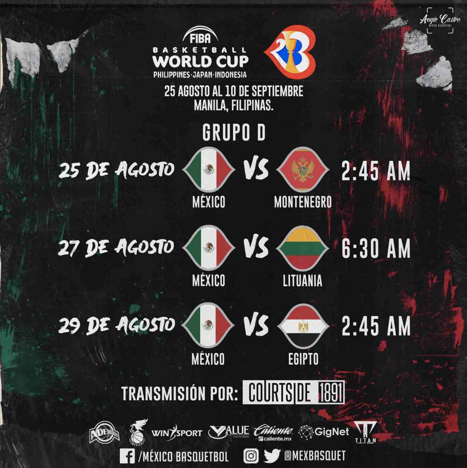 México se enfrentará a estos equipos