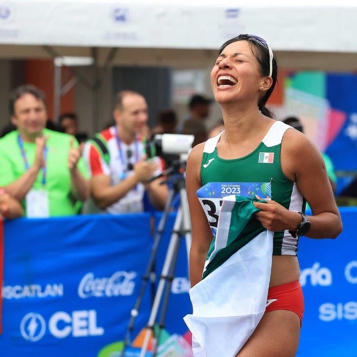 Alejandra se ubicó en el lugar doce del Campeonato Mundial de Atletismo 