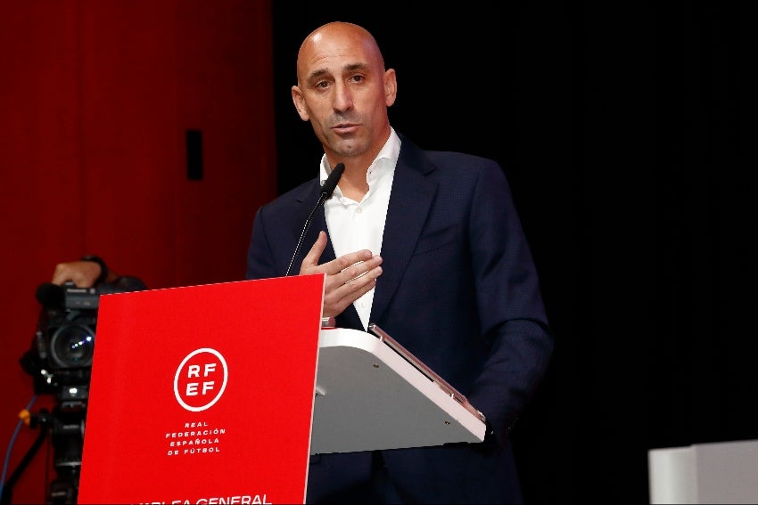 Luis Rubiales, presidente de la RFEF