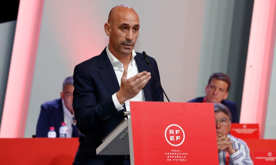 Luis Rubiales, presidente de la RFEF