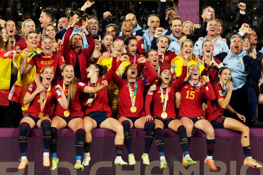 España, campeonas del Mundial Femenil