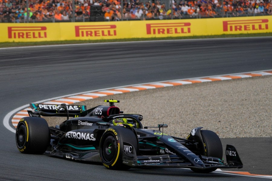 Lewis Hamilton en Zandvoort