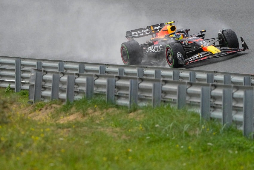 Checo Pérez en el Gp de Países Bajos