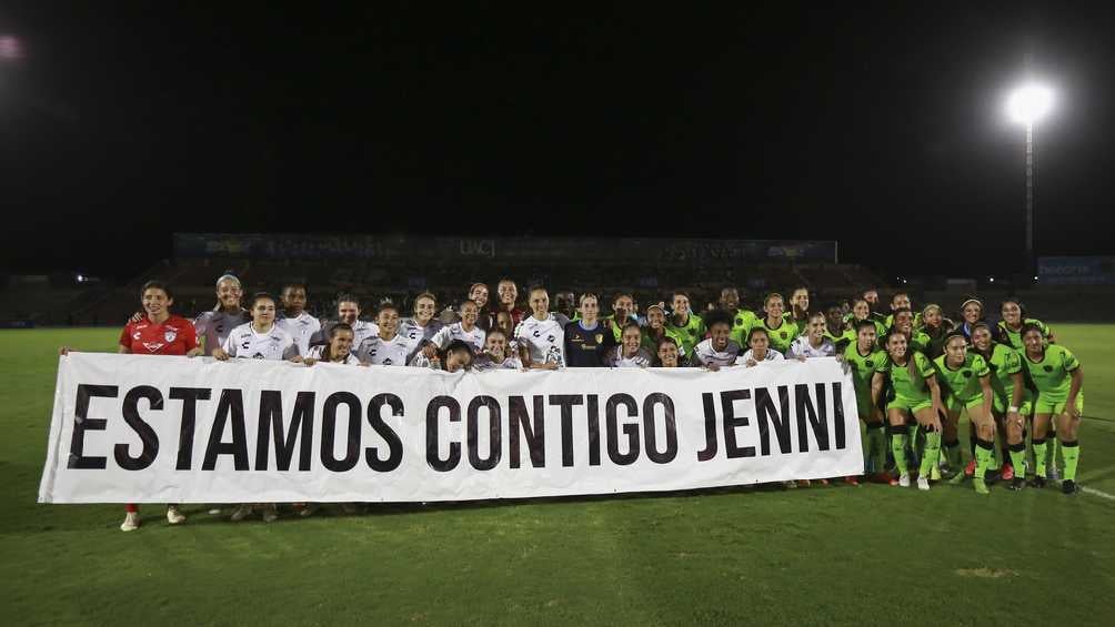 Han apoyado a la futbolista