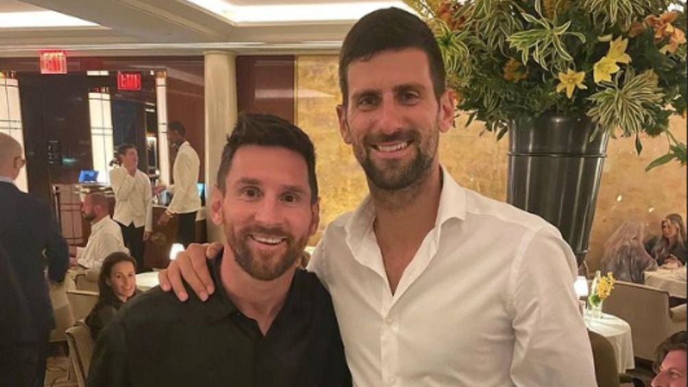 Messi y Novak Djokovic