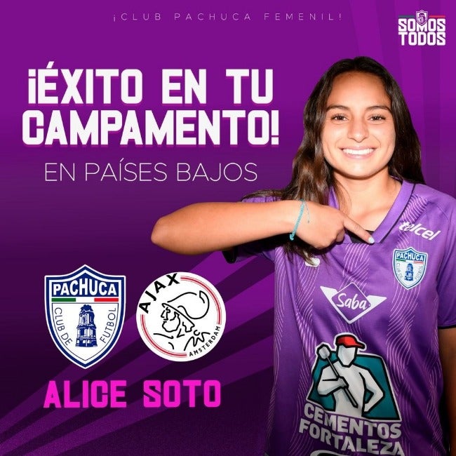 Alice Soto se probará en Europa con Ajax